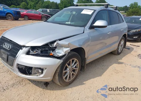 2012 Audi Q5 2.0T Premium from USA, damaged, VIN WA1LFAFP2CA074180